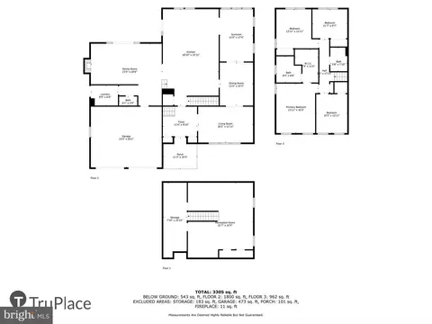 Floorplan - 8420 Reflection Ln, Vienna, VA 22182 photo 1 of 4