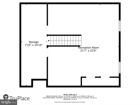 Floorplan - 8420 Reflection Ln, Vienna, VA 22182 photo 4 of 4
