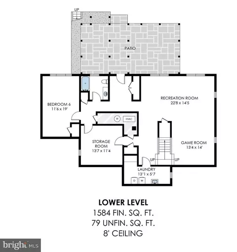 Floorplan - 7315 Westerly Ln, Mclean, VA 22101 photo 5 of 5