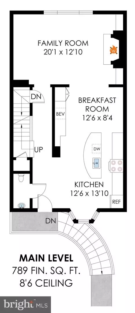 Floorplan - 6737 Baron Rd, Mclean, VA 22101 photo 2 of 4