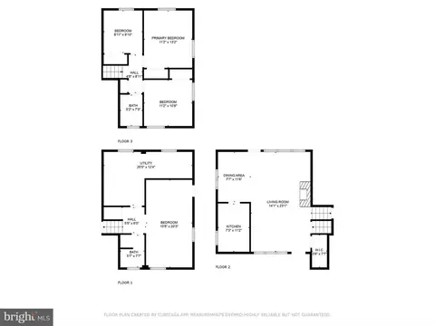 Floorplan - 7127 Catlett St, Springfield, VA 22151 photo 1 of 1