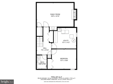 Floorplan - 7360 Montcalm Dr, Mclean, VA 22102 photo 1 of 3