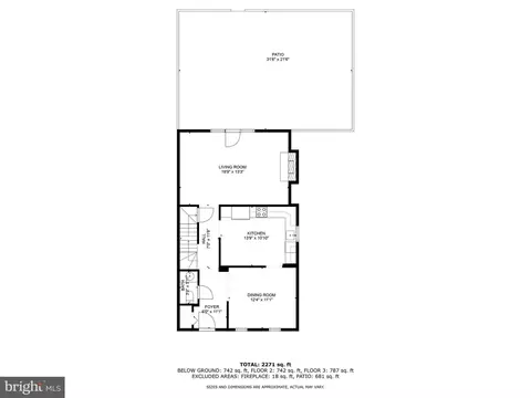 Floorplan - 7360 Montcalm Dr, Mclean, VA 22102 photo 2 of 3