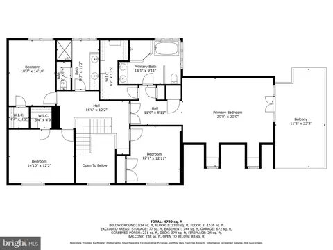 Floorplan - 6530 Heather Brook Ct, Mclean, VA 22101 photo 2 of 3