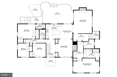 Floorplan - 7903 Old Falls Rd, Mclean, VA 22102 photo 3 of 3