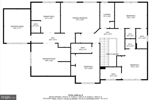 Floorplan - 11632 Pine Tree Dr, Fairfax, VA 22033 photo 3 of 4
