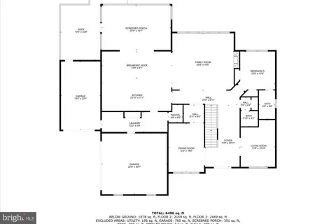Floorplan - 11632 Pine Tree Dr, Fairfax, VA 22033 photo 2 of 4