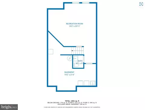 Floorplan - 9120 Galbreth Ct, Springfield, VA 22153 photo 4 of 4