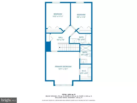 Floorplan - 9120 Galbreth Ct, Springfield, VA 22153 photo 2 of 4