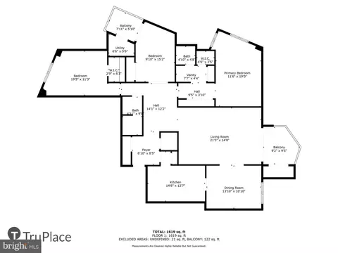 Floorplan - 8380 Greensboro Dr #1012, Mclean, VA 22102 photo 1 of 1