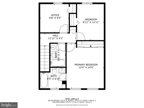 Floorplan - 8448 Kitchener Dr, Springfield, VA 22153 photo 3 of 3