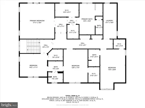 Floorplan - 6518 Beverly Ave, Mclean, VA 22101 photo 2 of 4