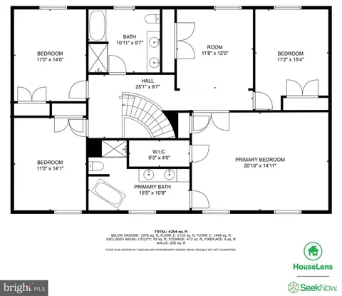 Floorplan - 6625 Weatheford Ct, Mclean, VA 22101 photo 2 of 4