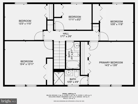 Floorplan - 7818 Roundabout Way, Springfield, VA 22153 photo 2 of 3