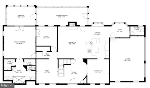 Floorplan - 7802 Creekside View Ln, Springfield, VA 22153 photo 1 of 3