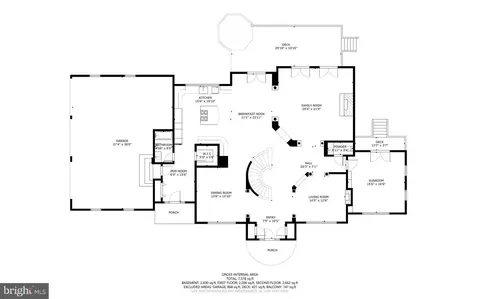 Floorplan - 6318 Georgetown Pike, Mclean, VA 22101 photo 2 of 3