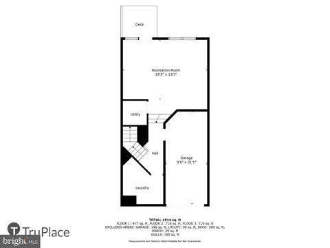 Floorplan - 6706 Debra Lu Way, Springfield, VA 22150 photo 1 of 3