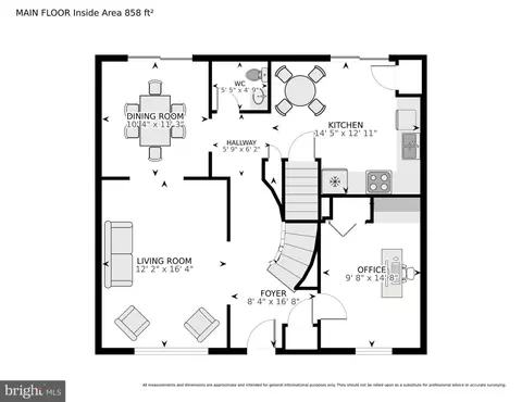 Floorplan - 5922 Queenston St, Springfield, VA 22152 photo 2 of 3