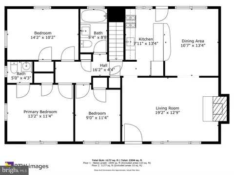 Floorplan - 7126 Gormel Dr, Springfield, VA 22150 photo 2 of 2