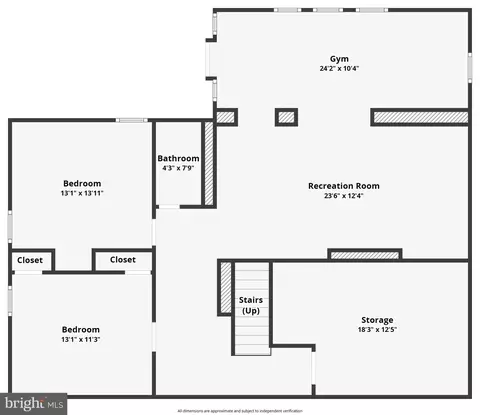 Floorplan - 5519 Hinton St, Springfield, VA 22151 photo 1 of 3