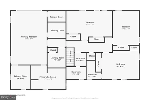 Floorplan - 8318 Oakford Dr, Springfield, VA 22152 photo 2 of 3