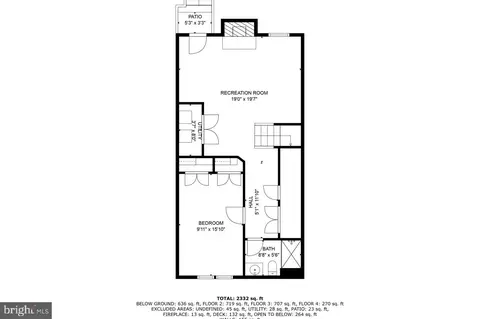 Floorplan - 8837 Eagle Rock Ln, Springfield, VA 22153 photo 4 of 4