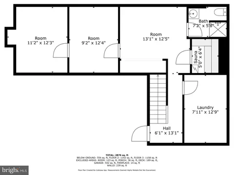 Floorplan - 7401 Loughboro Ln, Springfield, VA 22150 photo 2 of 4