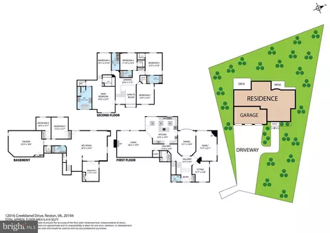 Floorplan - 12016 Creekbend Dr, Reston, VA 20194 photo 2 of 2