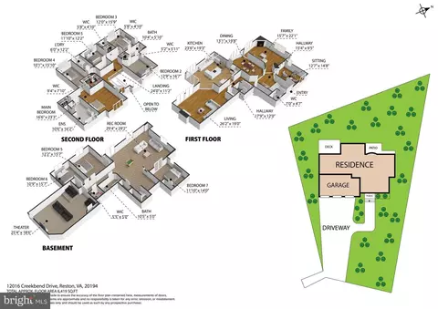 Floorplan - 12016 Creekbend Dr, Reston, VA 20194 photo 1 of 2