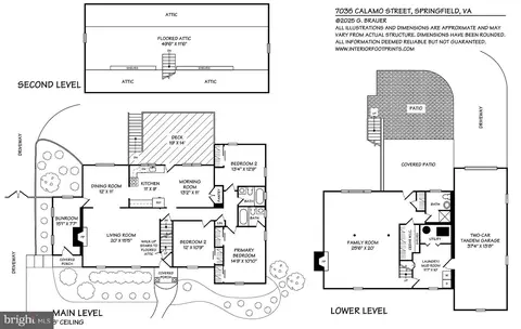 Floorplan - 7035 Calamo St, Springfield, VA 22150 photo 1 of 1