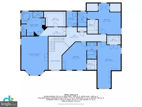 Floorplan - 3706 Rust Rd, Annandale, VA 22003 photo 3 of 4