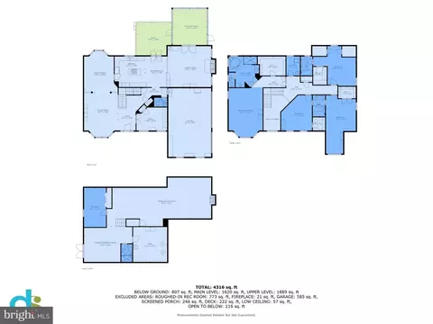 Floorplan - 3706 Rust Rd, Annandale, VA 22003 photo 1 of 4