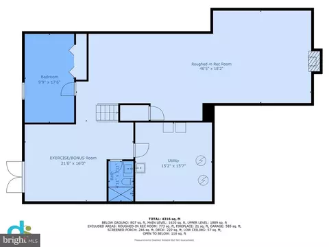 Floorplan - 3706 Rust Rd, Annandale, VA 22003 photo 4 of 4