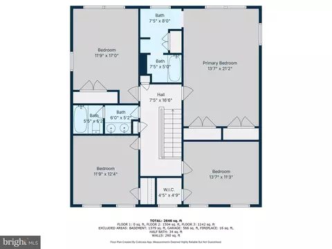 Floorplan - 1197 Meadow Green Ln, Mclean, VA 22102 photo 2 of 3