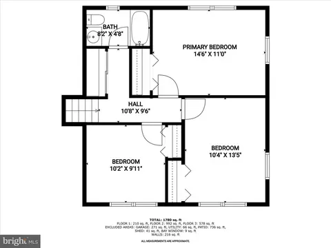 Floorplan - 6303 Julian St, Springfield, VA 22150 photo 2 of 4