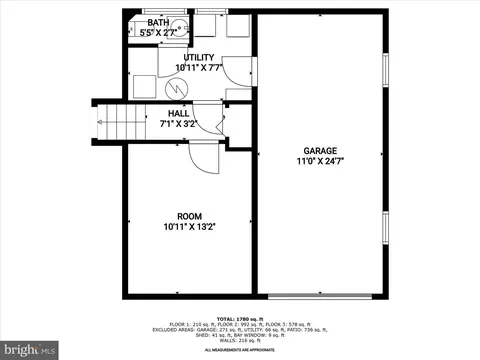 Floorplan - 6303 Julian St, Springfield, VA 22150 photo 3 of 4
