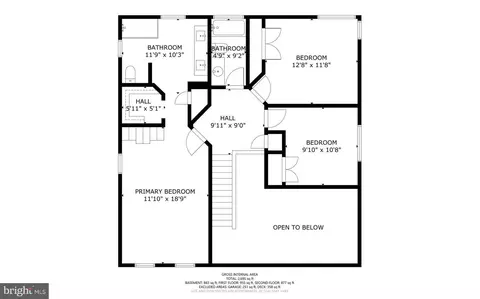 Floorplan - 1248 Lamplighter Way, Reston, VA 20194 photo 2 of 4