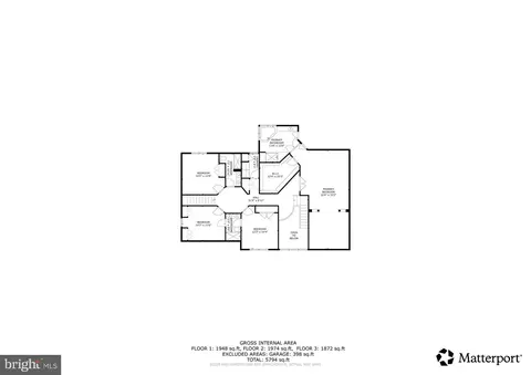 Floorplan - 6405 Bridge Creek Ct, Springfield, VA 22152 photo 2 of 3