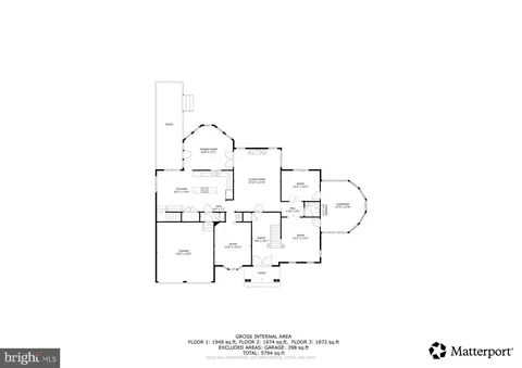 Floorplan - 6405 Bridge Creek Ct, Springfield, VA 22152 photo 1 of 3