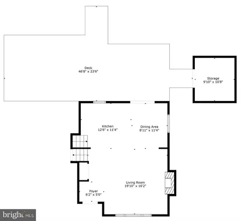 Floorplan - 5803 Hanover Ave, Springfield, VA 22150 photo 2 of 3