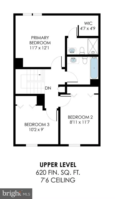 Floorplan - 1628 Barnstead Dr, Reston, VA 20194 photo 2 of 3