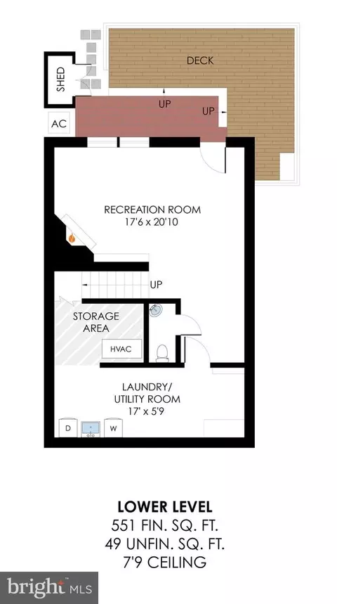 Floorplan - 1628 Barnstead Dr, Reston, VA 20194 photo 3 of 3