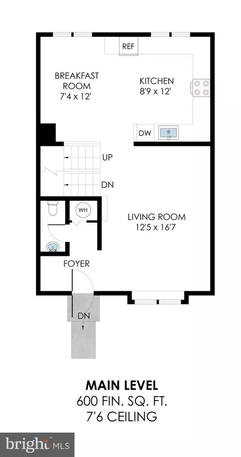 Floorplan - 1628 Barnstead Dr, Reston, VA 20194 photo 1 of 3