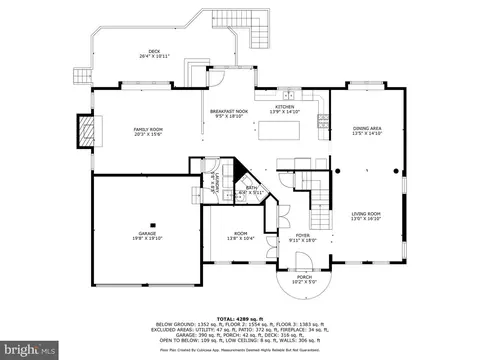 Floorplan - 12505 Ridgegate Dr, Herndon, VA 20170 photo 1 of 4