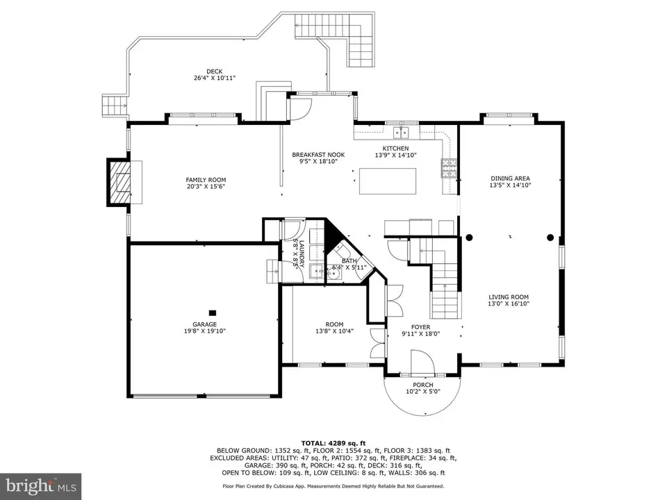 Floorplan - 12505 Ridgegate Dr, Herndon, VA 20170 photo 1 of 4