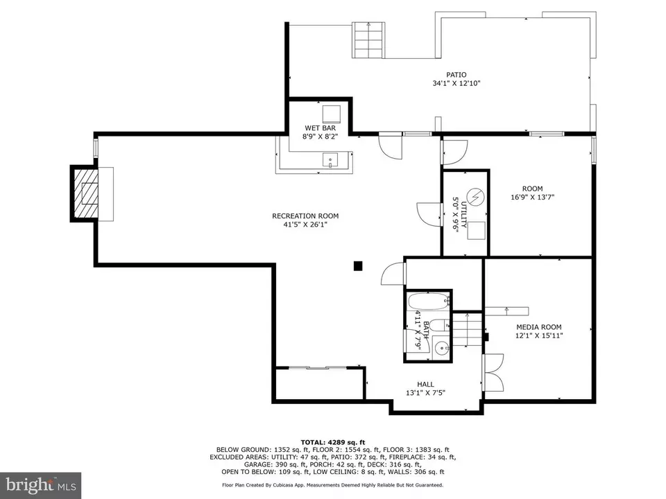 Floorplan - 12505 Ridgegate Dr, Herndon, VA 20170 photo 3 of 4