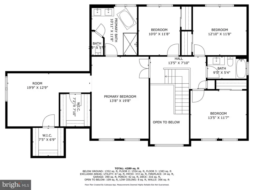 Floorplan - 12505 Ridgegate Dr, Herndon, VA 20170 photo 2 of 4