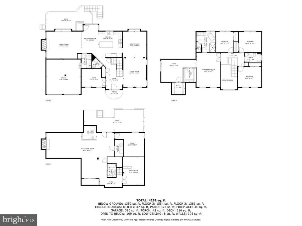 Floorplan - 12505 Ridgegate Dr, Herndon, VA 20170 photo 4 of 4