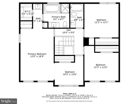 Floorplan - 6906 Trillium Ln, Springfield, VA 22152 photo 4 of 4