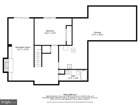 Floorplan - 6906 Trillium Ln, Springfield, VA 22152 photo 2 of 4